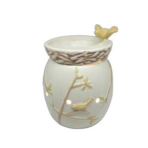 Scentsy Nature's Haven Bird Nest Full Size Wax Warmer Bird Lover Retired Warmer